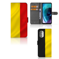 Motorola Moto G51 5G Bookstyle Case Belgische Vlag