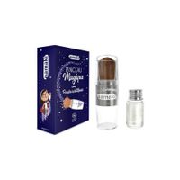 Namaki Kinder glitterpoeder kwast - zilver