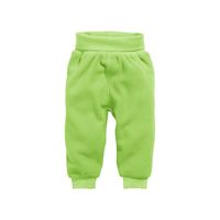 Playshoes Schnizler babybroekje fleece uni groen Maat - thumbnail