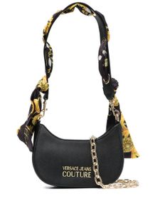 Versace Jeans Couture sac porté épaule Thelma à plaque logo - Noir