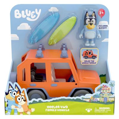 Spectron bluey speelauto met accessoires