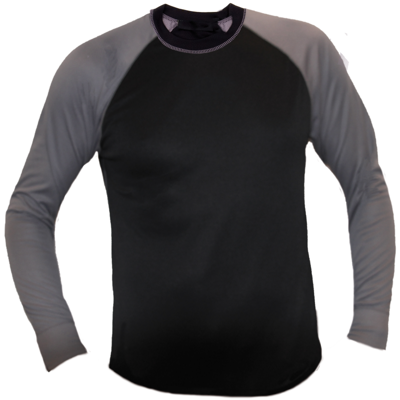 Cerva CRV Don Thermoshirt 03090025 | Kleur Zwart/Lichtgrijs | Maat M - 00.200.190.02