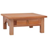 vidaXL Salontafel 68x68x30 cm massief mahoniehout - thumbnail