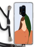 Leaf: OnePlus 8 Pro Transparant Hoesje met koord