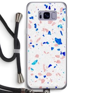Terrazzo N°6: Samsung Galaxy S8 Plus Transparant Hoesje met koord