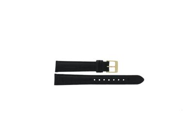 Horlogeband Seiko 4N30-00H0 / SWR054P1 / L02J02CK0 Leder Zwart 14mm