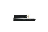 Horlogeband Seiko 4N30-00H0 / SWR054P1 / L02J02CK0 Leder Zwart 14mm