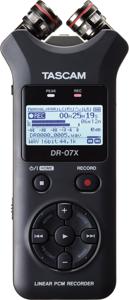 Tascam DR-07X portable audio recorder met USB