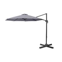 Feel Furniture - Toscano - Luxe Parasol - Roma - 3 Meter - Donkergrijs