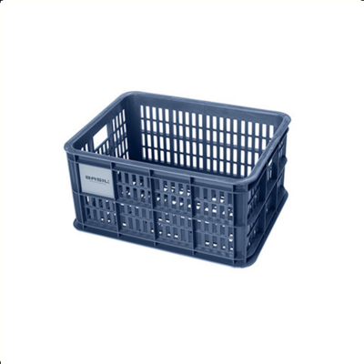 Basil fietskrat s - klein - 17.5 liter - blauw
