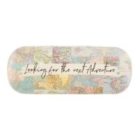 Brillenkoker COLLAGE vintage world map - Overig (5055992765593) - thumbnail