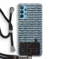 Crazy shapes: Samsung Galaxy A32 4G Transparant Hoesje met koord