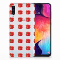 Samsung Galaxy A50 | Siliconen Case | Paprika Red Samsung Galaxy A50 | Siliconen Case | Paprika Red