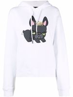 DSQUARED2 hoodie à imprimé graphique - Blanc - thumbnail