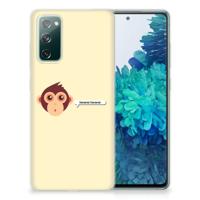 Samsung Galaxy S20 FE Telefoonhoesje met Naam Monkey