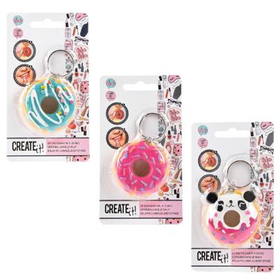 Create It! beauty sleutelhanger donut met lippenbalsem