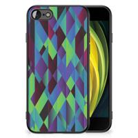 iPhone SE 2022 | SE 2020 | 7/8 Backcover Abstract Green Blue