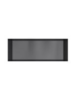 Hotbath &MORE Inbouwnis 30x80x10cm frameless Geborsteld Zwart PVD
