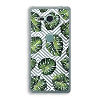 Geometrische jungle: Sony Xperia XZ2 Compact Transparant Hoesje