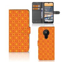 Nokia 5.3 | Telefoon Hoesje | Batik Oranje