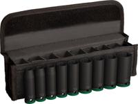 Bosch Accessoires 9-delige Krachtdoppenset 77 mm, 10; 11; 13; 17; 19; 21; 22; 24; 27 mm - 2608003040