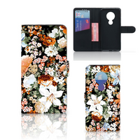 Hoesje voor Nokia 7.2 | Nokia 6.2 Dark Flowers - thumbnail