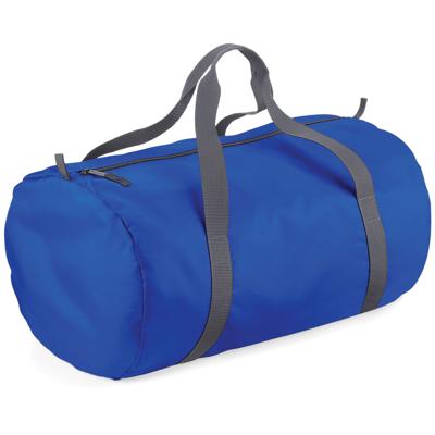 Bagbase Sporttas - blauw - 32 liter - weekendtas - 50 x 30 x 26 cm - polyester - 1 compartiment