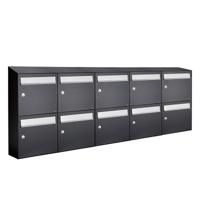 Allux Flow Set 5-Breed, 2-Hoog Met Dak Zwart - 40040070_5x2d