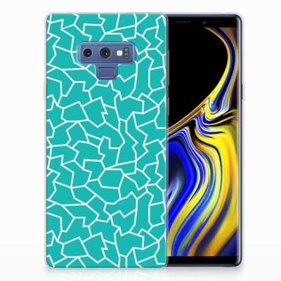 Samsung Galaxy Note 9 | Hoesje maken | Cracks Blue