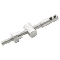 Elvedes trommeltapeind m6mm scooter messing (10) elv9017