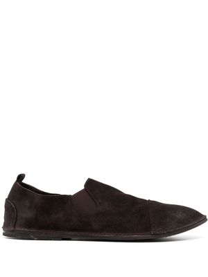 Marsèll mocassins Strasacco en daim - Marron