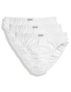 Fruit Of The Loom F990 Classic Slip (3 Pair Pack) - White/White/White - XL