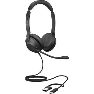 Jabra Evolve2 30 SE On Ear headset Telefoon Kabel Stereo Zwart Ruisonderdrukking (microfoon), Noise Cancelling Headset
