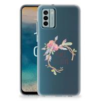 Nokia G22 Telefoonhoesje met Naam Boho Text Nokia G22 Telefoonhoesje met Naam Boho Text