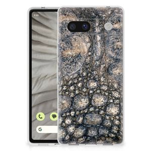 Google Pixel 7A TPU Hoesje Krokodillenprint