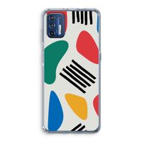 Illustratieve pop 1: Motorola Moto G9 Plus Transparant Hoesje