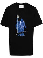 Iceberg t-shirt en coton à imprimé graphique - Noir