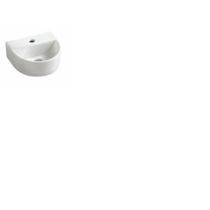 Lara halfrond fonteintje 300x250x120 wit