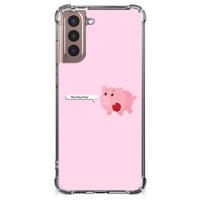 Samsung Galaxy S21 Plus Stevig | Bumper Hoesje | Pig Mud