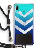 Marmeren pijlen: Huawei P Smart (2019) Transparant Hoesje met koord