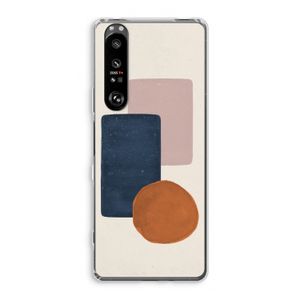Geo #3: Sony Xperia 1 III Transparant Hoesje