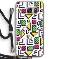 8-bit N°4: Samsung Galaxy S7 Transparant Hoesje met koord