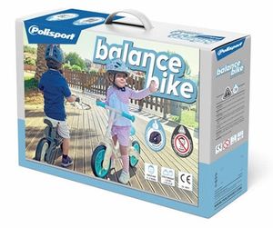 Polisport Balance Bike grijs creme afwerking