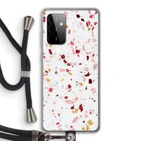 Terrazzo N°9: Samsung Galaxy A72 5G Transparant Hoesje met koord