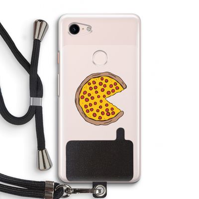 You Complete Me #2: Pixel 3 Transparant Hoesje met koord