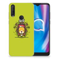 Alcatel 1S (2020) Telefoonhoesje met Naam Doggy Biscuit