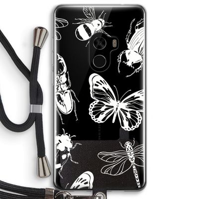 Tiny Bugs: Xiaomi Mi Mix 2 Transparant Hoesje met koord