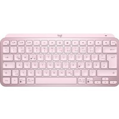 Logitech MX Keys Mini AZERTY Roze draadloos toetsenbord