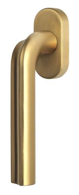 Formani David Rockwell ECLIPSE DR100-DK-O draaikiepgarnituur niet afsluitbaar linksdraaiend - PVD mat goud