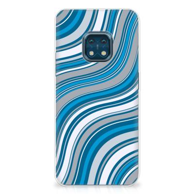 Nokia XR20 | TPU bumper | Waves Blue